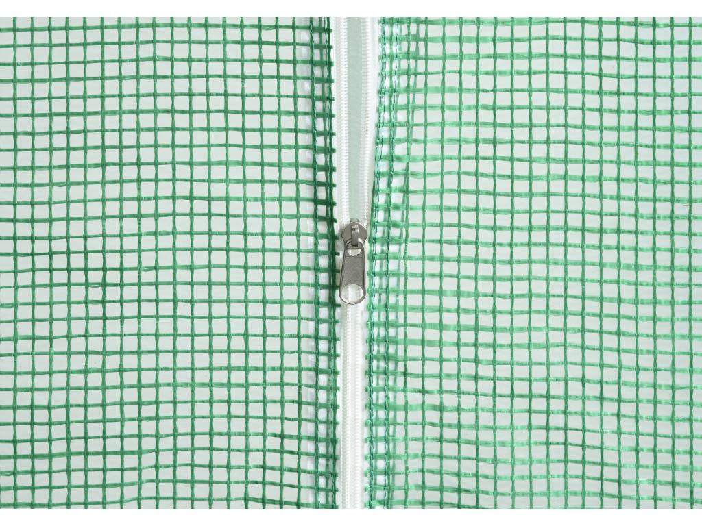 Replacement cover for 12m² tunnel greenhouse - L300 x W400 x H200 cm - Green - Elariva WRQL69206