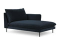 Elariva - Right-facing chaise longue in dark blue velvet - 170x110x95cm ACXA95209