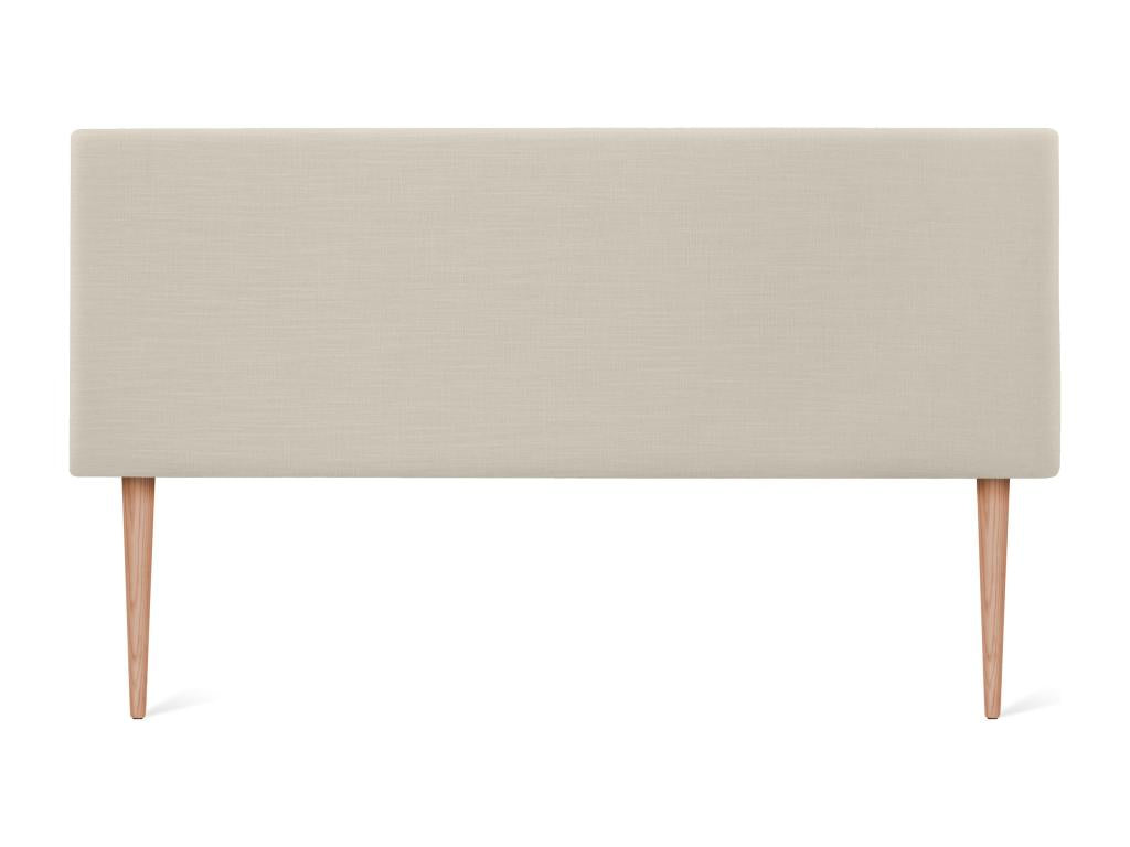 Zensova Smooth Natural Linen Headboard 145x105cm with Legs for 135/140cm Beds - Zensova WTWV36013