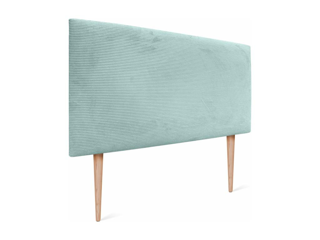 Zensova Corduroy Headboard, Plain, 80x115 cm with 80/90 cm Bed Legs - Green Zensova BSVI05051