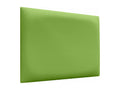 Zensova Upholstered Headboard in High-Quality Faux Leather, composed of interchangeable self-adhesive panels, green, 80 cm, RUKK15772