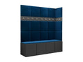 Zensova 265 Hallway Unit 186x168x46cm Zensova Tapestry - Laminate TBSW52343
