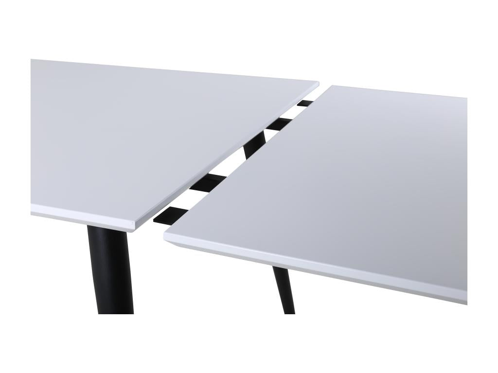 DT90 Dining Table 90x195x76 White MOWH80005