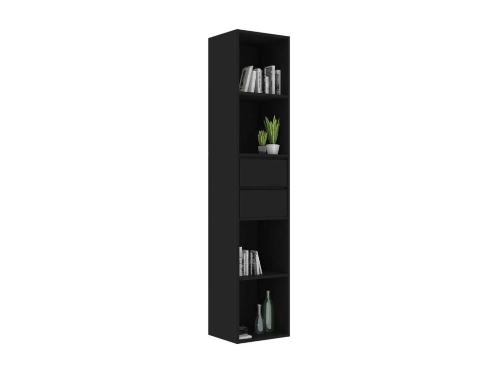 Black Bookshelf 36x30x171 FIBK58268