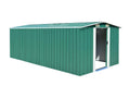 Garden shed 257x489x181 Metal Green DKHM78672