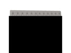 Zensova upholstered bed with light grey mattress 140x200cm Zensova EOJI30827