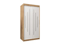 Lysvia Sliding Door Wardrobe 200/100/62 2 Doors Lysvia/White ZOSW63799