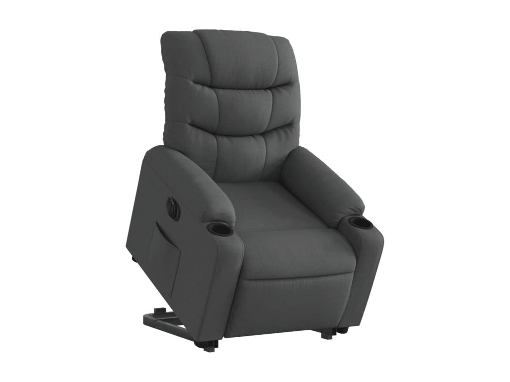 Dark grey electric reclining chair Zensova VLBJ37522