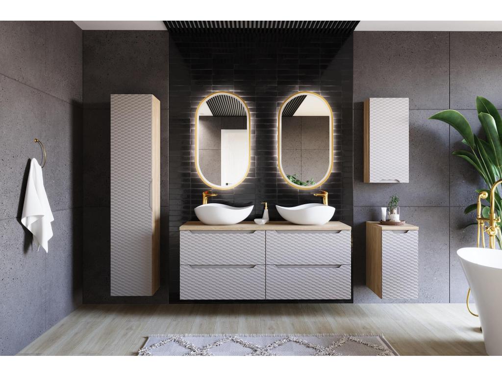 Zensova CUW80 2D Under-Sink Cabinet 80x46x57 Natural Light XTIN10118