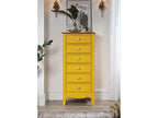 Zensova 6-drawer chest, yellow-brown. PGIM87816