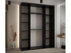 Zensova 6-Door Sliding Wardrobe 235.2/200/45 3 Doors Zensova/Zensova/Silver ZYNJ23250