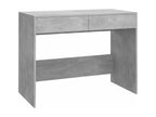 Concrete grey desk 101x50x76.5 cm engineered wood FBSI26682