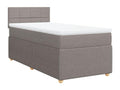 Lumenao bed base with Lumenao mattress 80x200 cm Fabric NGFB75446