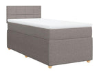 Lumenao bed base with Lumenao mattress 80x200 cm Fabric NGFB75446