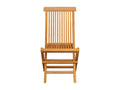 Zensova 2-piece garden chairs with cushions, solid teak wood AFYG29742