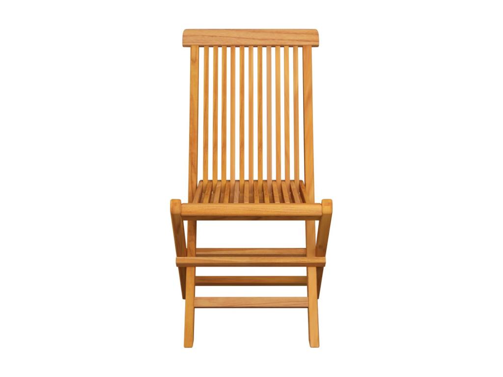 Zensova 2-piece garden chairs with cushions, solid teak wood AFYG29742