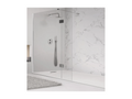 Shower tray 195x100 cm BEIGE Zensova PLUS line in resin and marble powder with side grate in marble resin NTNN63200