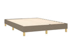 Upholstered bed base with mattress 140x200 cm Fabric DNVA23703