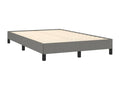 Bed frame without mattress dark gray 120x190 cm Zensova KAND21045