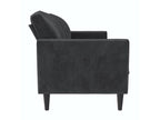 Zensova - 3-seater sofa in dark grey velvet XGWM02921