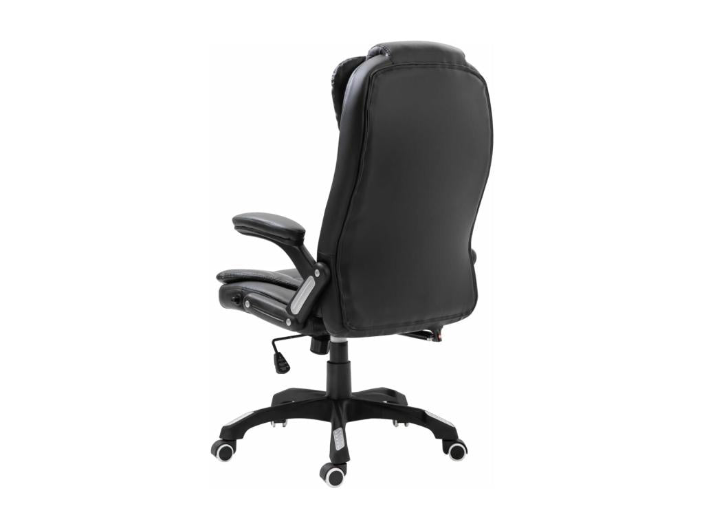 Black Faux Leather Office Chair GQFI78887