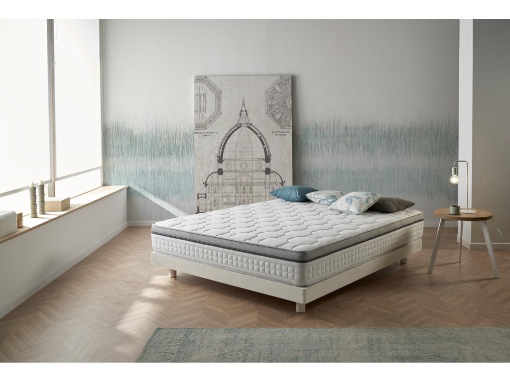Pocket spring mattress with viscose, 67.5x180 cm, Zensova Spring, 31 cm high / -2. GVNP23198