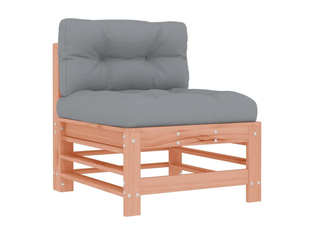 Elariva VQAS35070 6-piece garden furniture set with solid wood cushions