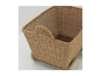 Rattan and wood trolley DXDL24841