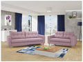 Zensova 111 Pink Sofa 214x91x83cm Upholstery Wooden Legs AUDJ12915