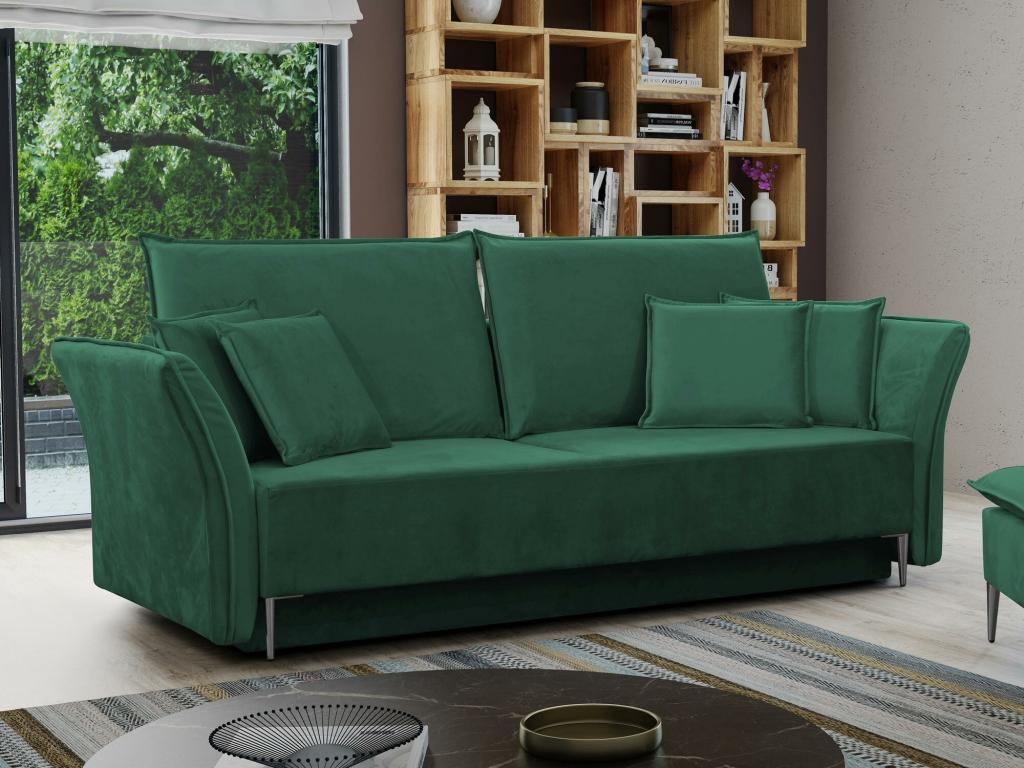 Lysvia 148 Convertible Sofa Bed with 96x238x100cm Bedding Box APVZ72704