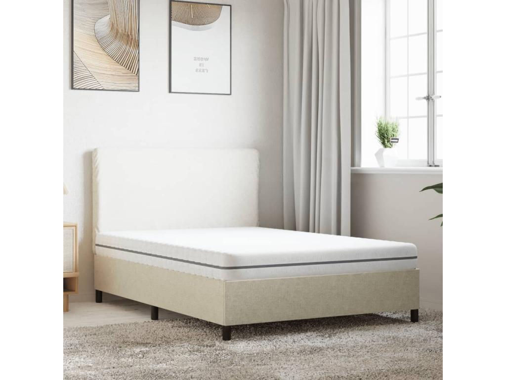 Medium-soft foam mattress 140x200 cm MIWJ48924