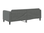 Dark grey daybed 80x200 fabric LFDS06618