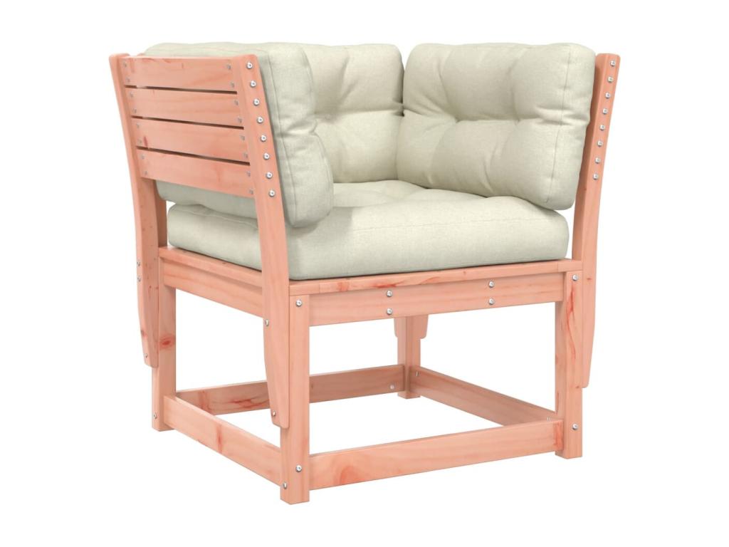 5-piece garden furniture set with cushions, solid wood, Zensova KCEN31230