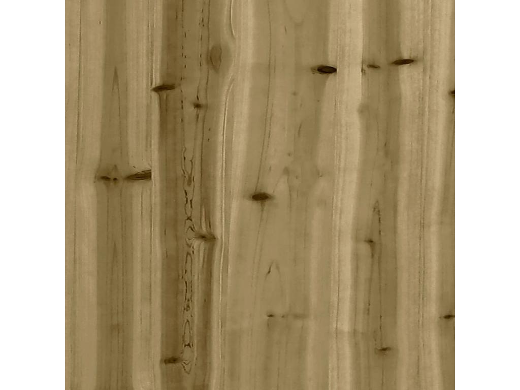 7-piece garden furniture set with cushions, impregnated pine wood KWRZ47242