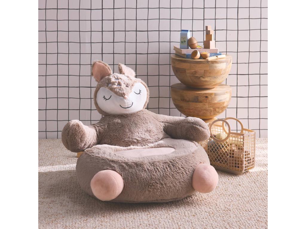 Fawn-shaped children's armchair - L 57x57x51cm UGTW05362