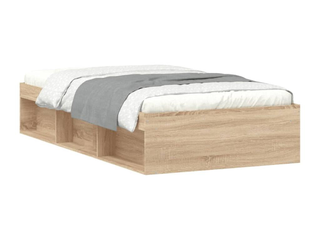 Oak bed frame 90x190 TGVI99961