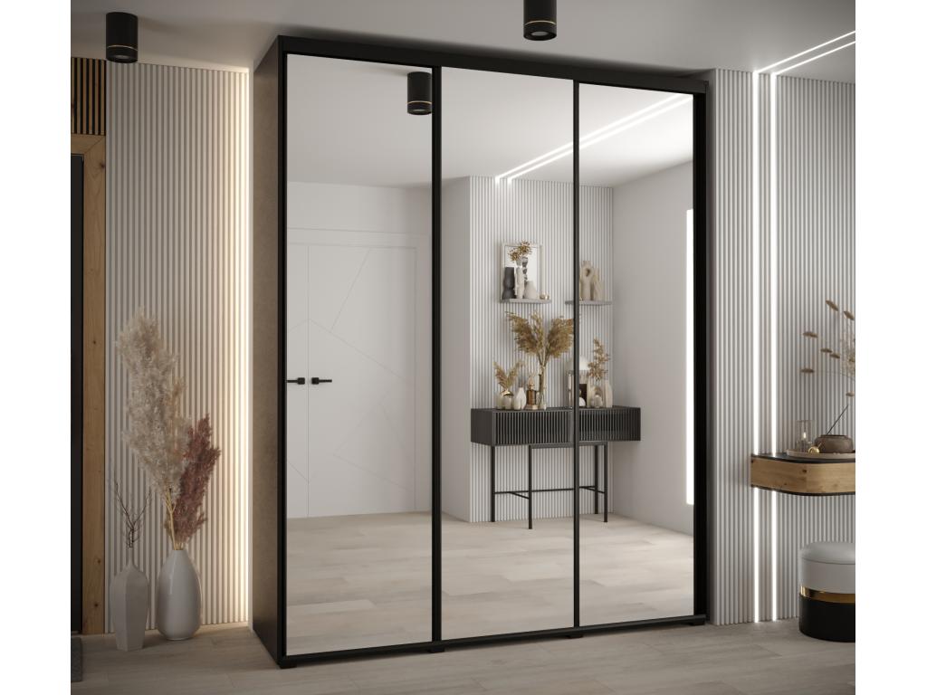 Zensova 2-Door Sliding Wardrobe 235.2/ 190/ 60 3 Doors Zensova/ Zensova/ Zensova WTIQ50025