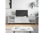 High-gloss white TV stand 160x35x55 cm Zensovaing¨¦nierie HTNK19841