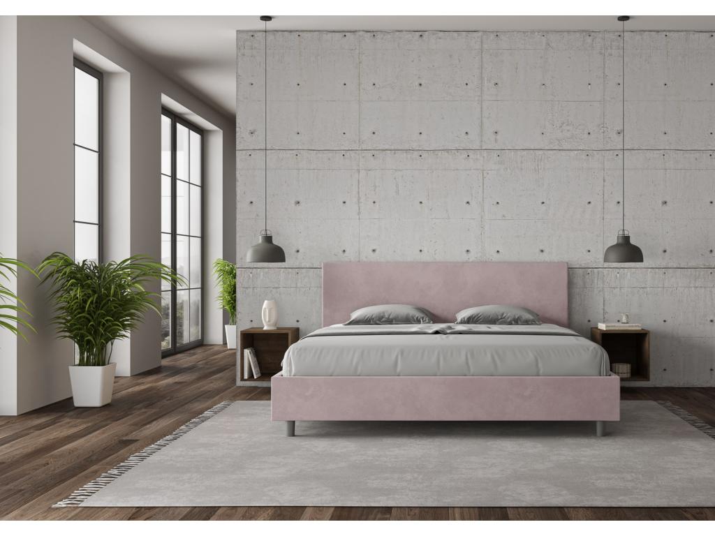 Zensova Modern Microfiber Adult Bed - Light Pink - 200x200 - Option with Zensova KNXV96768