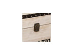 Set of 3 Retro Decorative Wooden Storage Trunks Zensova XSBH30514