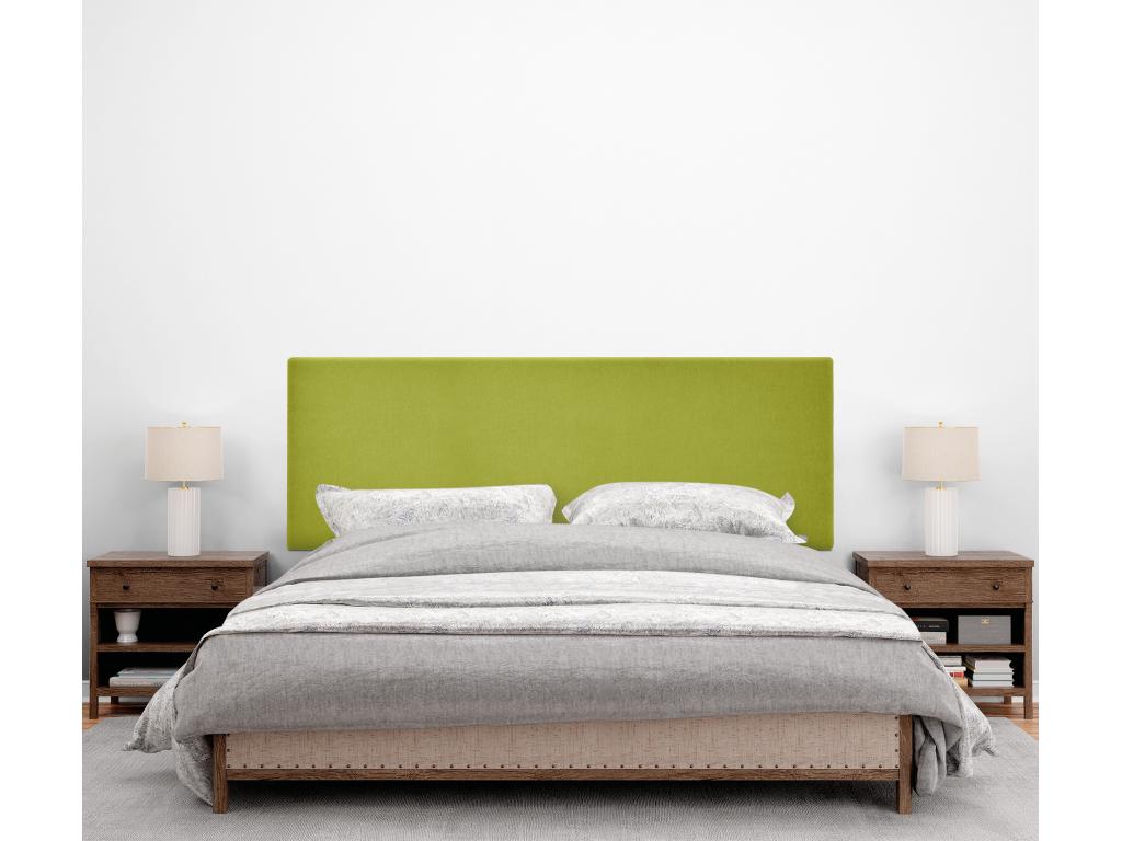 Elariva Headboard in smooth Aqualine fabric 160x50cm 150/160 beds - Pistachio JINY31205