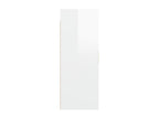 Wall-mounted cabinet, glossy white, 69.5x34x90 cm, OIUX42571