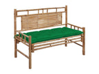Garden bench with cushion 120cm Zensova 24 URBM32437