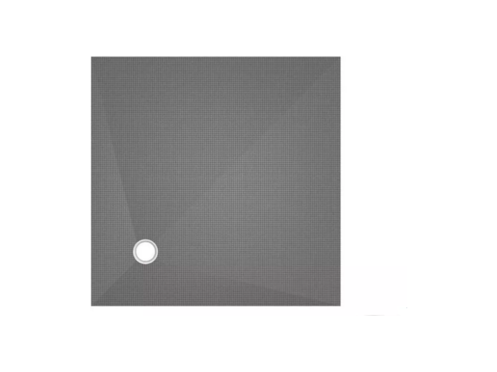 150x150 Primo square tileable shower tray with offset drain ASAC48368