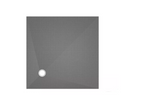 150x150 Primo square tileable shower tray with offset drain ASAC48368