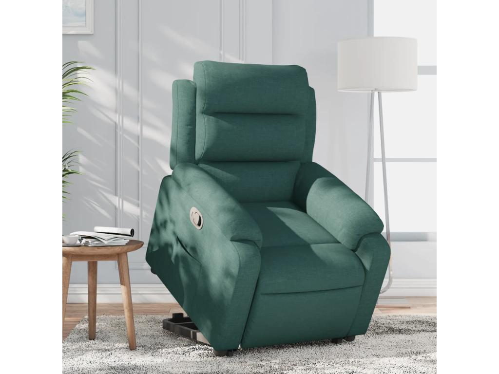 Dark green reclining armchair… Zensova TVVO47551