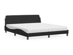 Zensova bed with mattress 180x200 cm faux leather TUDH76339