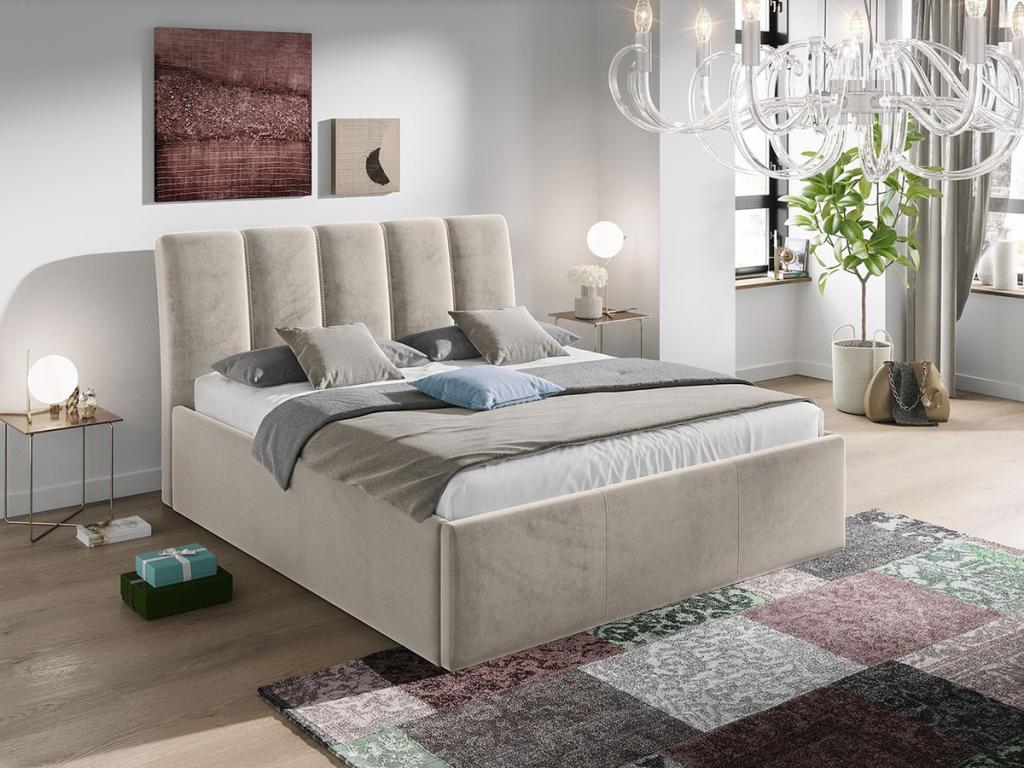 Zensova 167 Double Bed Light Brown 180x200 Zensova Tapestry ¨¤ Zensova 192x219cm VEHM76513