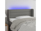 LED headboard Dark gray 83x16x78/88 cm Zensova QJQF73199