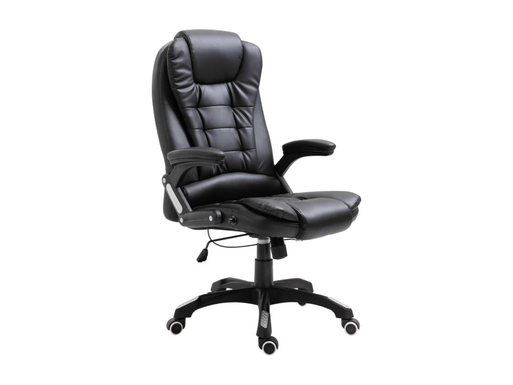 Black Faux Leather Office Chair GQFI78887